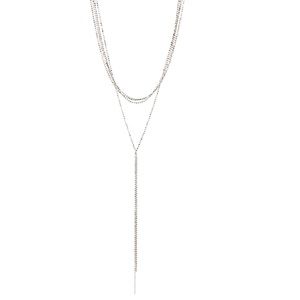 8 Other Reasons Nine Lives Choker Rhodium